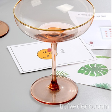 Yüksek kaliteli şarap fincanı kurşun ücretsiz kristal cam